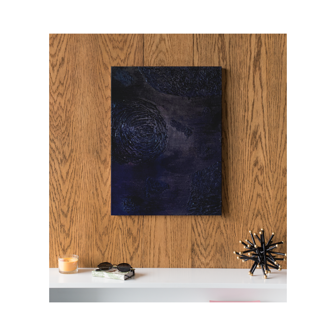 black textured art